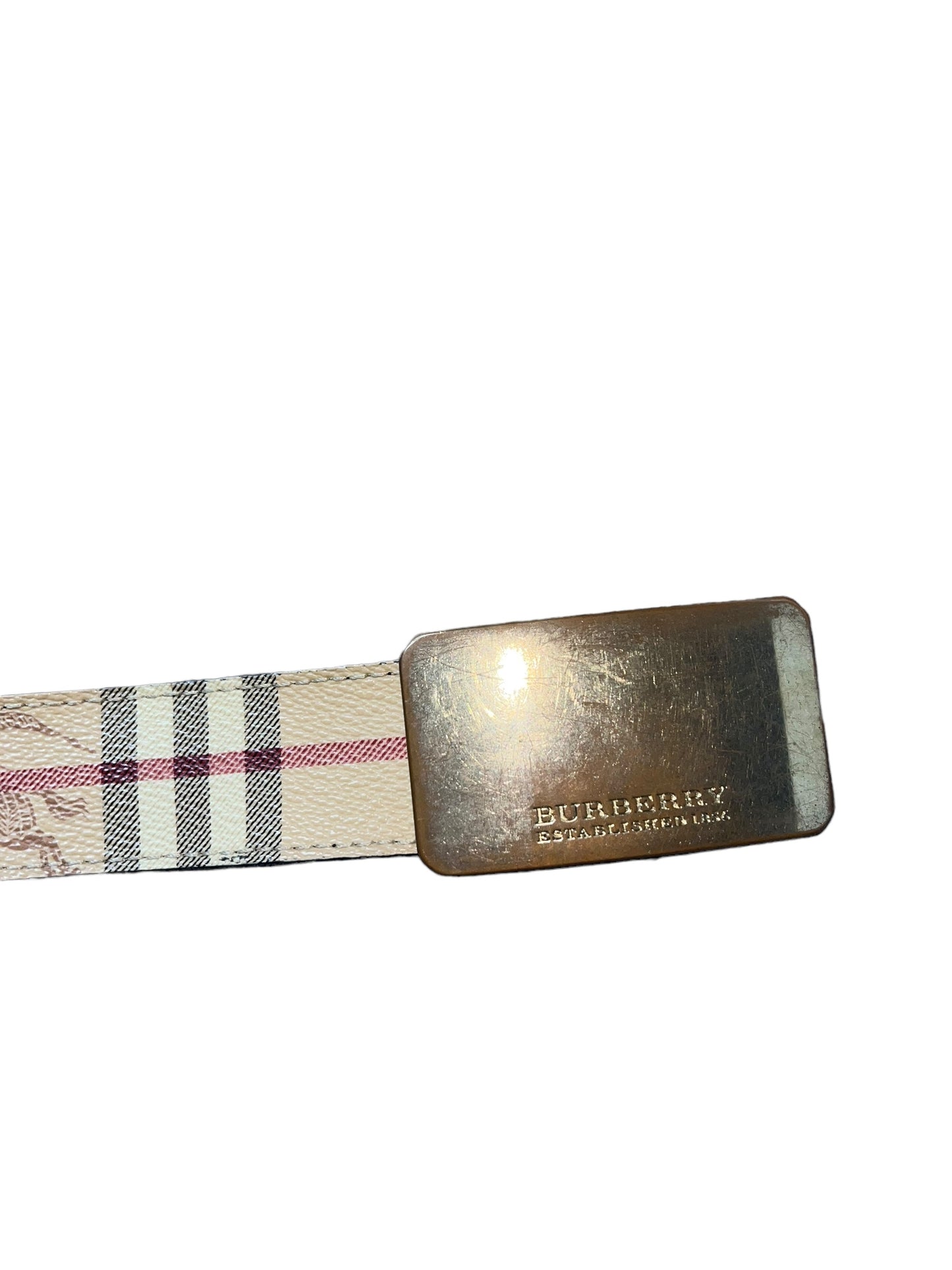 Vintage Burberry Belt