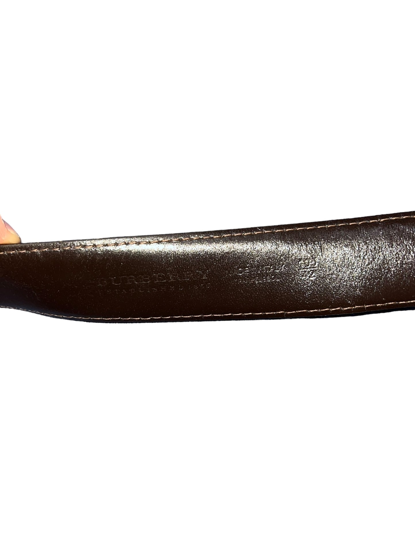 Vintage Burberry Belt