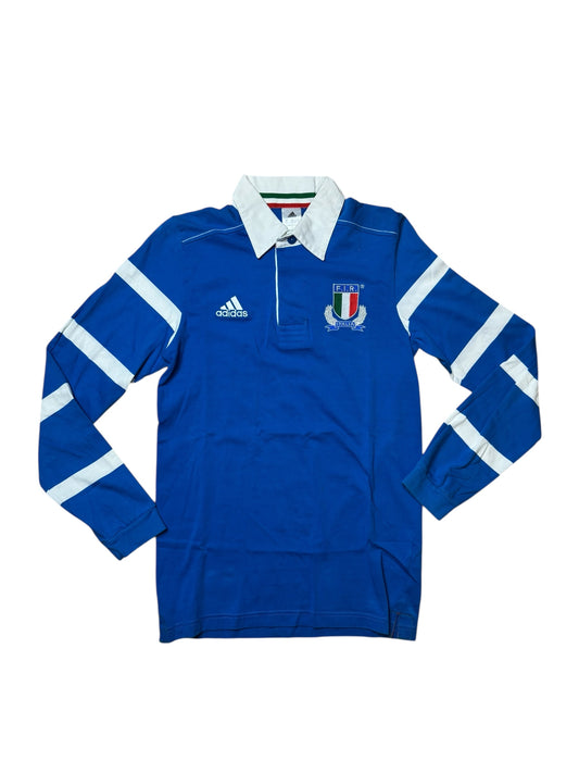 Adidas Vintage Italien Polo Langarm Gr. S