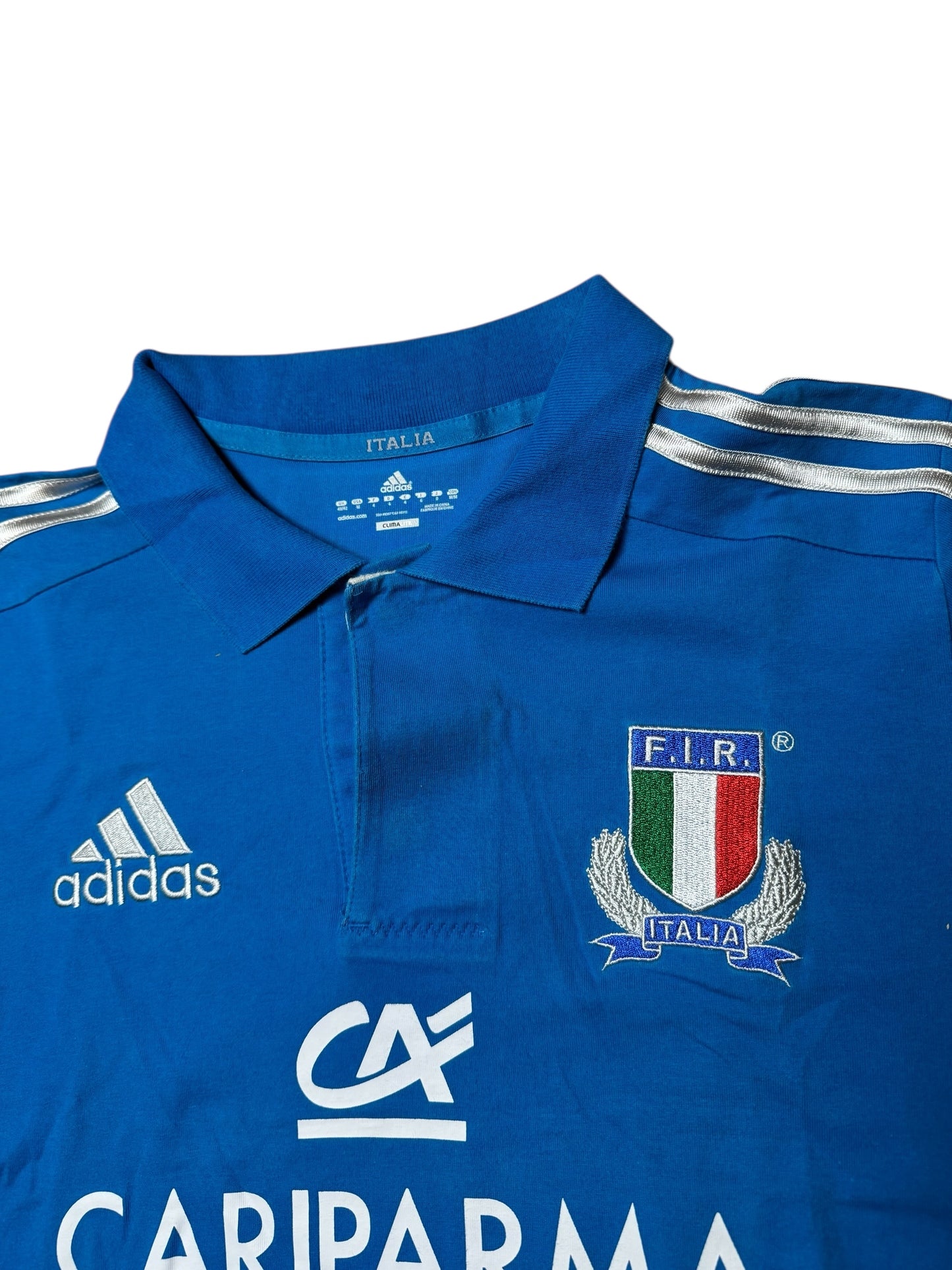 Adidas Vintage Italien Polo Shirt Gr. M