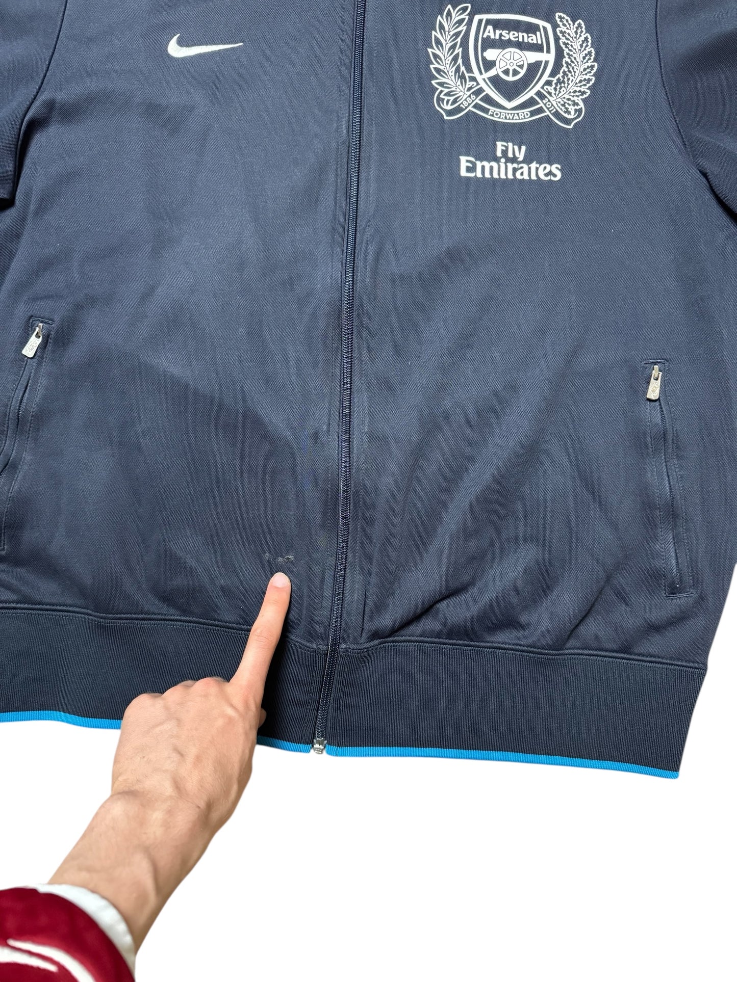 Nike Vintage Arsenal Jacke Gr. XL