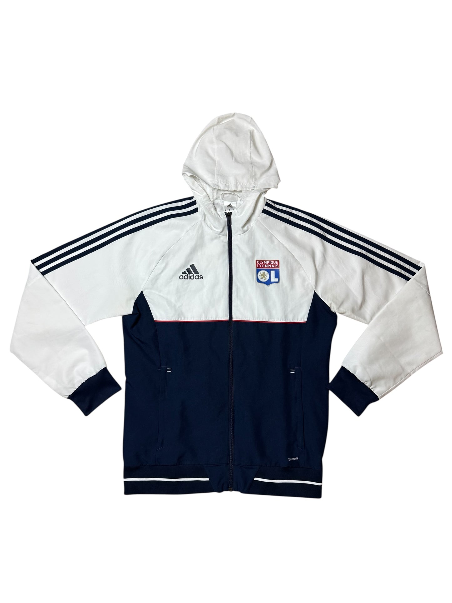 Adidas Vintage Olympique Lyon Jacke Gr. M