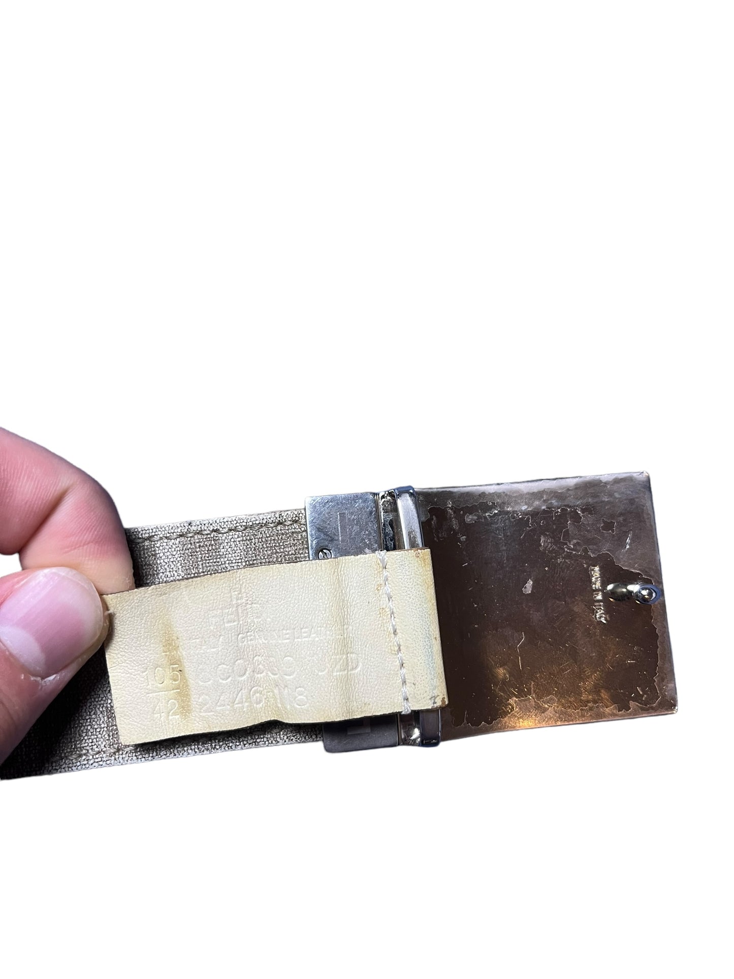 Vintage Fendi Reversible Belt