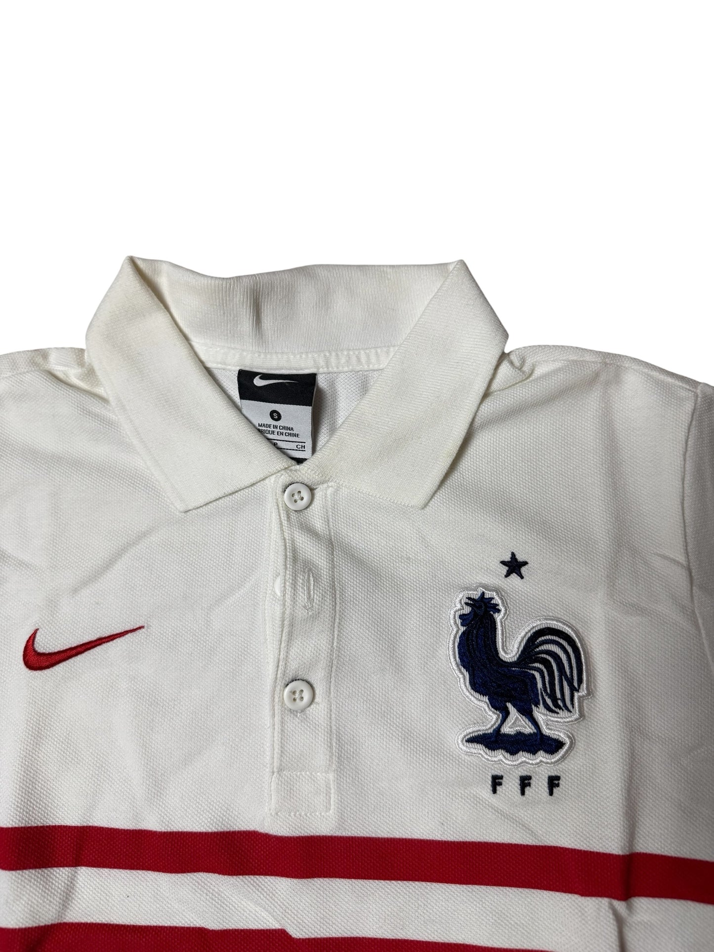 Nike Vintage Frankreich Polo Frauen Gr. S