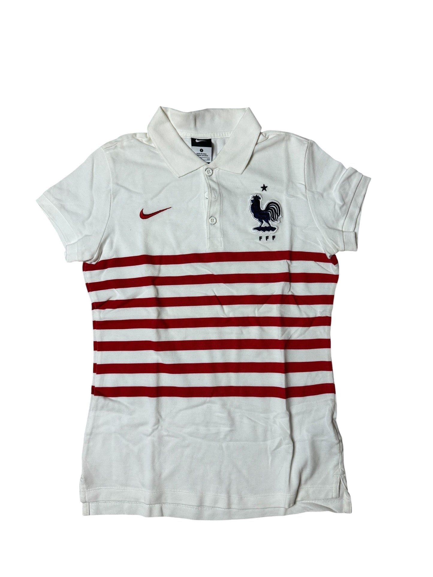 Nike Vintage Frankreich Polo Frauen Gr. S