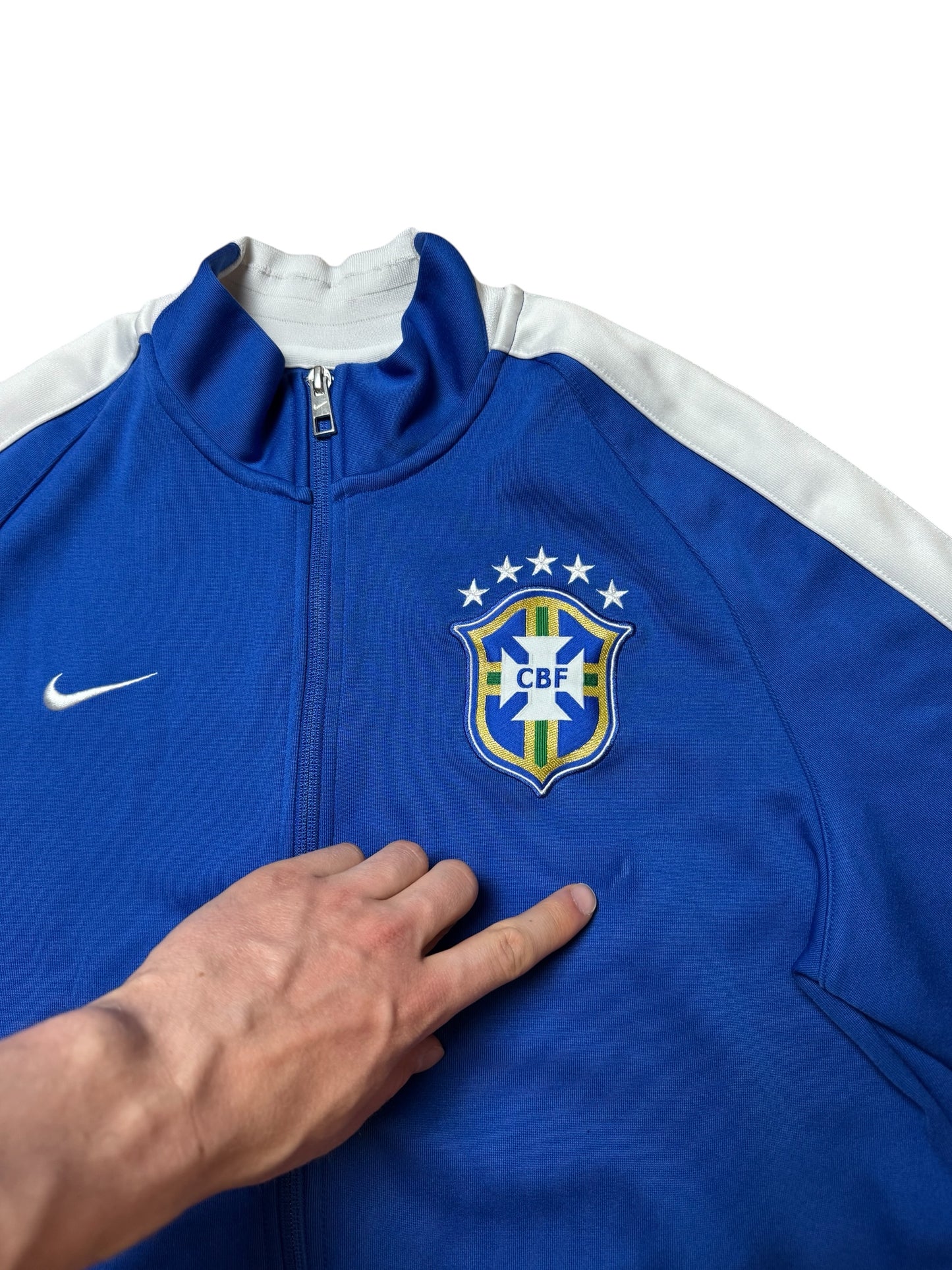 Nike Vintage Brasilien Jacke Gr. L