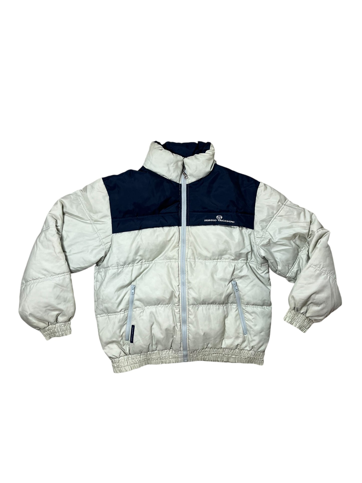 Sergio Tacchini Vintage Puffer Jacke Gr. S